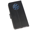 Booktype Telefoonhoesjes - Bookcase Hoesje - Wallet Case -  Geschikt voor Nokia 9 PureView - Zwart