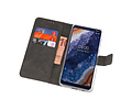 Booktype Telefoonhoesjes - Bookcase Hoesje - Wallet Case -  Geschikt voor Nokia 9 PureView - Wit