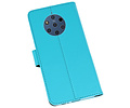 Booktype Telefoonhoesjes - Bookcase Hoesje - Wallet Case -  Geschikt voor Nokia 9 PureView - Blauw