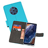 BAOHU Wallet Cases Hoesje Nokia 9 PureView Blauw