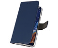 Booktype Telefoonhoesjes - Bookcase Hoesje - Wallet Case -  Geschikt voor Nokia 9 PureView - Navy