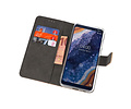 Booktype Telefoonhoesjes - Bookcase Hoesje - Wallet Case -  Geschikt voor Nokia 9 PureView - Goud