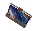BAOHU Booktype Telefoonhoesjes - Bookcase Hoesje - Wallet Case -  Geschikt voor Nokia 9 PureView - Bruin