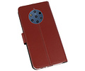 Booktype Telefoonhoesjes - Bookcase Hoesje - Wallet Case -  Geschikt voor Nokia 9 PureView - Bruin