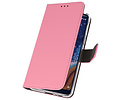 Booktype Telefoonhoesjes - Bookcase Hoesje - Wallet Case -  Geschikt voor Nokia 9 PureView - Roze