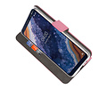 BAOHU Booktype Telefoonhoesjes - Bookcase Hoesje - Wallet Case -  Geschikt voor Nokia 9 PureView - Roze
