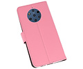 Booktype Telefoonhoesjes - Bookcase Hoesje - Wallet Case -  Geschikt voor Nokia 9 PureView - Roze