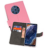 BAOHU Wallet Cases Hoesje Nokia 9 PureView Roze