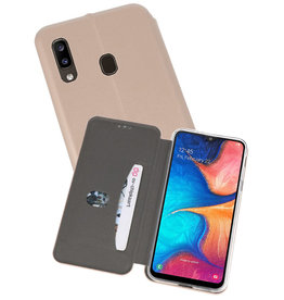 Slim Folio Case Samsung Galaxy A20 Goud