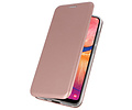 Slim Folio Case - Book Case Telefoonhoesje - Folio Flip Hoesje - Geschikt voor Samsung Galaxy A20 - Roze