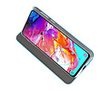 Slim Folio Case - Book Case Telefoonhoesje - Folio Flip Hoesje - Geschikt voor Samsung Galaxy A70 - Blauw