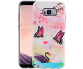 BAOHU Vlinder Design Hardcase Backcover - Hoesje Geschikt voor Samsung Galaxy S8 Plus