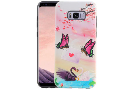 Vlinder Design Hardcase Backcover voor Samsung Galaxy S8 Plus