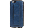 Grip Stand Hardcase Backcover - Telefoonhoesje - Achterkant Hoesje - Geschikt voor iPhone 6 - Blauw