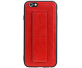 BAOHU Grip Stand Hardcase Backcover - Telefoonhoesje - Achterkant Hoesje - Geschikt voor iPhone 6 - Rood