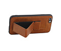 BAOHU Grip Stand Hardcase Backcover - Telefoonhoesje - Achterkant Hoesje - Geschikt voor iPhone 6 - Bruin