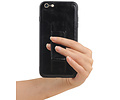 BAOHU Grip Stand Hardcase Backcover - Telefoonhoesje - Achterkant Hoesje - Geschikt voor iPhone 6 Plus - Zwart