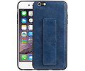 BAOHU Grip Stand Hardcase Backcover - Telefoonhoesje - Achterkant Hoesje - Geschikt voor iPhone 6 Plus - Blauw
