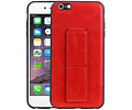 Grip Stand Hardcase Backcover - Telefoonhoesje - Achterkant Hoesje - Geschikt voor iPhone 6 Plus - Rood