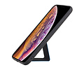 Grip Stand Hardcase Backcover - Telefoonhoesje - Achterkant Hoesje - Geschikt voor iPhone XS Max - Blauw