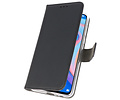 BAOHU Booktype Telefoonhoesjes - Bookcase Hoesje - Wallet Case -  Geschikt voor Huawei P Smart Z - Zwart