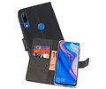 BAOHU Booktype Telefoonhoesjes - Bookcase Hoesje - Wallet Case -  Geschikt voor Huawei P Smart Z - Zwart
