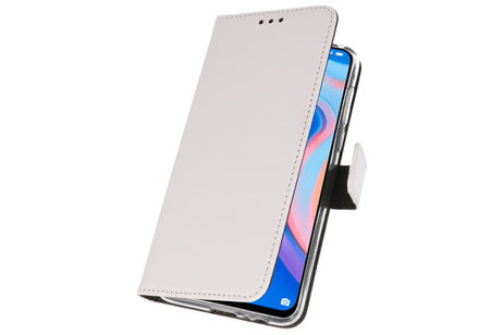 BAOHU Booktype Telefoonhoesjes - Bookcase Hoesje - Wallet Case -  Geschikt voor Huawei P Smart Z - Wit