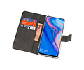 BAOHU Booktype Telefoonhoesjes - Bookcase Hoesje - Wallet Case -  Geschikt voor Huawei P Smart Z - Wit