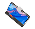 BAOHU Booktype Telefoonhoesjes - Bookcase Hoesje - Wallet Case -  Geschikt voor Huawei P Smart Z - Wit