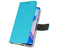 Booktype Telefoonhoesjes - Bookcase Hoesje - Wallet Case -  Geschikt voor Huawei P Smart Z - Blauw