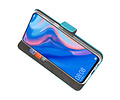 Booktype Telefoonhoesjes - Bookcase Hoesje - Wallet Case -  Geschikt voor Huawei P Smart Z - Blauw