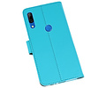 BAOHU Booktype Telefoonhoesjes - Bookcase Hoesje - Wallet Case -  Geschikt voor Huawei P Smart Z - Blauw