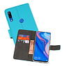 BAOHU Wallet Cases Hoesje Huawei P Smart Z Blauw