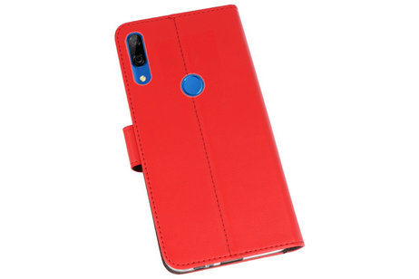 BAOHU Booktype Telefoonhoesjes - Bookcase Hoesje - Wallet Case -  Geschikt voor Huawei P Smart Z - Rood