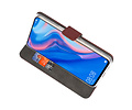 BAOHU Booktype Telefoonhoesjes - Bookcase Hoesje - Wallet Case -  Geschikt voor Huawei P Smart Z - Bruin