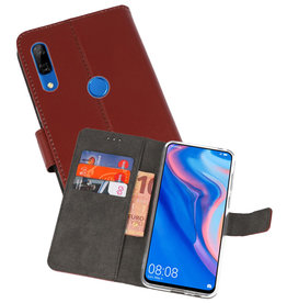 BAOHU Wallet Cases Hoesje Huawei P Smart Z Bruin