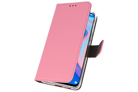 BAOHU Booktype Telefoonhoesjes - Bookcase Hoesje - Wallet Case -  Geschikt voor Huawei P Smart Z - Roze