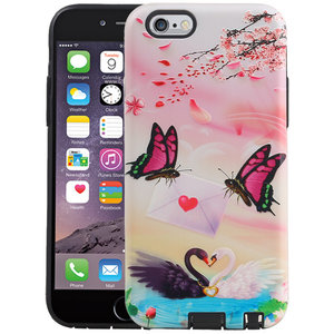 BAOHU Vlinder Design Hardcase Backcover - Hoesje Geschikt voor iPhone 6