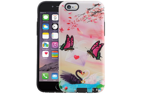 BAOHU Vlinder Design Hardcase Backcover - Hoesje Geschikt voor iPhone 6