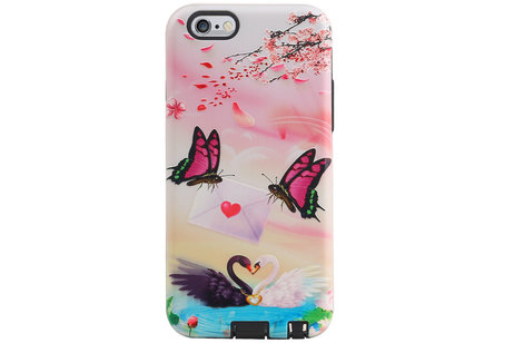 BAOHU Vlinder Design Hardcase Backcover - Hoesje Geschikt voor iPhone 6