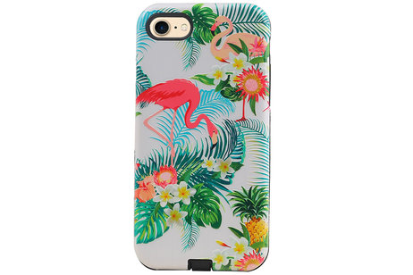 Flamingo Design Hardcase Backcover voor iPhone 8 / 7