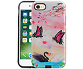 BAOHU Vlinder Design Hardcase Backcover - Hoesje Geschikt voor iPhone 8 / 7