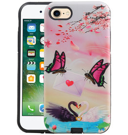 BAOHU Vlinder Design Hardcase Backcover iPhone 8 / 7