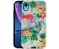 BAOHU Flamingo Design Hardcase Backcover - Hoesje Geschikt voor iPhone XR