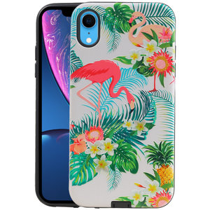 BAOHU Flamingo Design Hardcase Backcover - Hoesje Geschikt voor iPhone XR