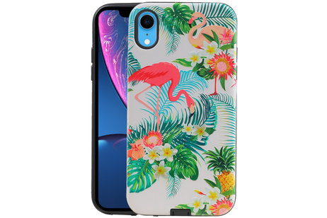 BAOHU Flamingo Design Hardcase Backcover - Hoesje Geschikt voor iPhone XR