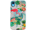BAOHU Flamingo Design Hardcase Backcover - Hoesje Geschikt voor iPhone XR