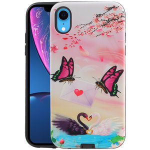 BAOHU Vlinder Design Hardcase Backcover - Hoesje Geschikt voor iPhone XR