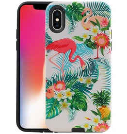 BAOHU Flamingo Design Hardcase Backcover iPhone X / XS