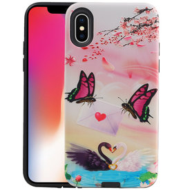 BAOHU Vlinder Design Hardcase Backcover iPhone X / XS